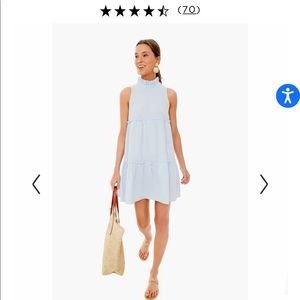 Tuckernuck Blue Lightweight Gauze Morgan Dress